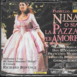 Paisiello Nina O Sia la Pazza Per Amore Фирменный CD 