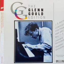 Bach, Glenn Gould, Leonard Bernstein Concertos For Piano And Orchestra Nos. 1–5 & 7 Фирменный CD 