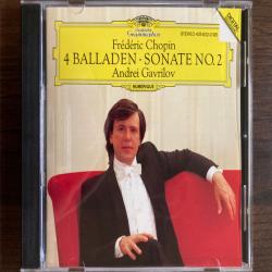 Chopin, Andrei Gavrilov 4 Balladen • Sonate No. 2 Фирменный CD 