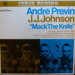 André Previn and J.J. Johnson Suonano "Mack The Knife" Ed Altre Canzoni Di Kurt Weill Виниловая пластинка 