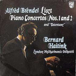 LISZT   ALFRED BRENDEL Piano Concertos Nos. 1 & 2 And "Totentanz" Виниловая пластинка 
