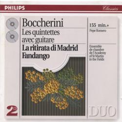 Boccherini - Pepe Romero Les Quintettes Avec Guitare Фирменный CD 