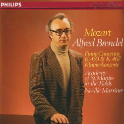 Mozart, Alfred Brendel Piano Concertos K. 450 & K. 467 = Klavierkonzerte Фирменный CD 