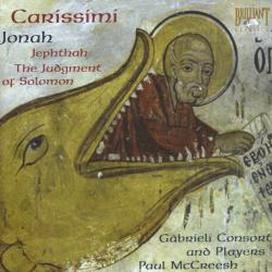 CARISSIMI Jonah / Jephthah / The Judgement Of Solomon Фирменный CD 