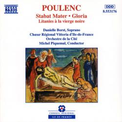 POULENC Stabat Mater • Gloria • Litanies À La Vierge Noire Фирменный CD 