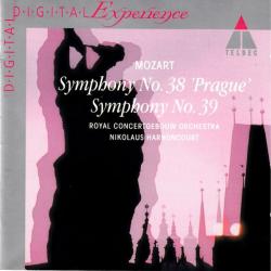 MOZART Symphony No. 38 'Prague' / Symphony No. 39 Фирменный CD 