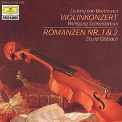 Beethoven - Wolfgang Schneiderhan, David Oistrach Violinkonzert/Romanzen Nr. 1 & 2 Фирменный CD 