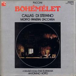 PUCCINI   MARIA CALLAS Bohémélet Виниловая пластинка 