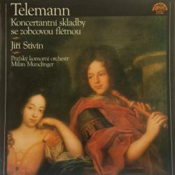TELEMANN Koncertantní Skladby Se Zobcovou Flétnou Виниловая пластинка 