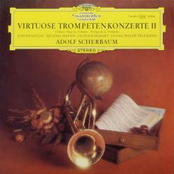 ADOLF SCHERBAUM Virtuose Trompetenkonzerte II Виниловая пластинка 