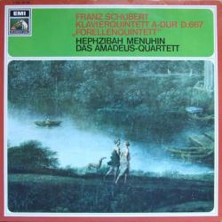SCHUBERT Klavierquintett A-Dur, D. 667 „Forellenquintett“ Виниловая пластинка 