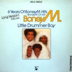 BONEY M 6 YEARS OF BONEY M HITS Виниловая пластинка 