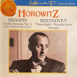 HOROWITZ - Brahms,  Beethoven Violin Sonata No. 3 • "Moonlight" Sonata Фирменный CD 