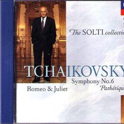 Tchaikovsky / Solti Symphony No.6 'Pathetique' / Romeo & Juliet Фирменный CD 