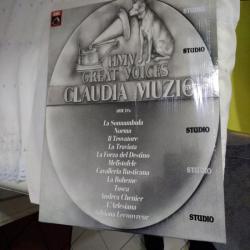 CLAUDIA MUZIO HMV GREAT VOICES Виниловая пластинка 