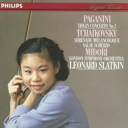 Paganini, Tchaikovsky - Midori Violin Concerto No. 1 / Sérénade Mélancolique · Valse Scherzo Фирменный CD 