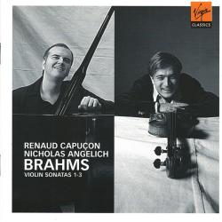 Brahms - Renaud Capuçon, Nicholas Angelich Violin Sonatas 1-3 Фирменный CD 