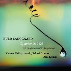 Rued Langgaard Symphonies 2 & 6 / Tango Jalousie Фирменный CD 